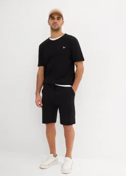 T-shirt et bermuda (ens. 2 pces) en jersey 100% coton