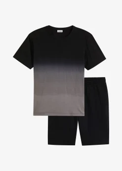 T-shirt et bermuda sweat (ens. 2 pces)