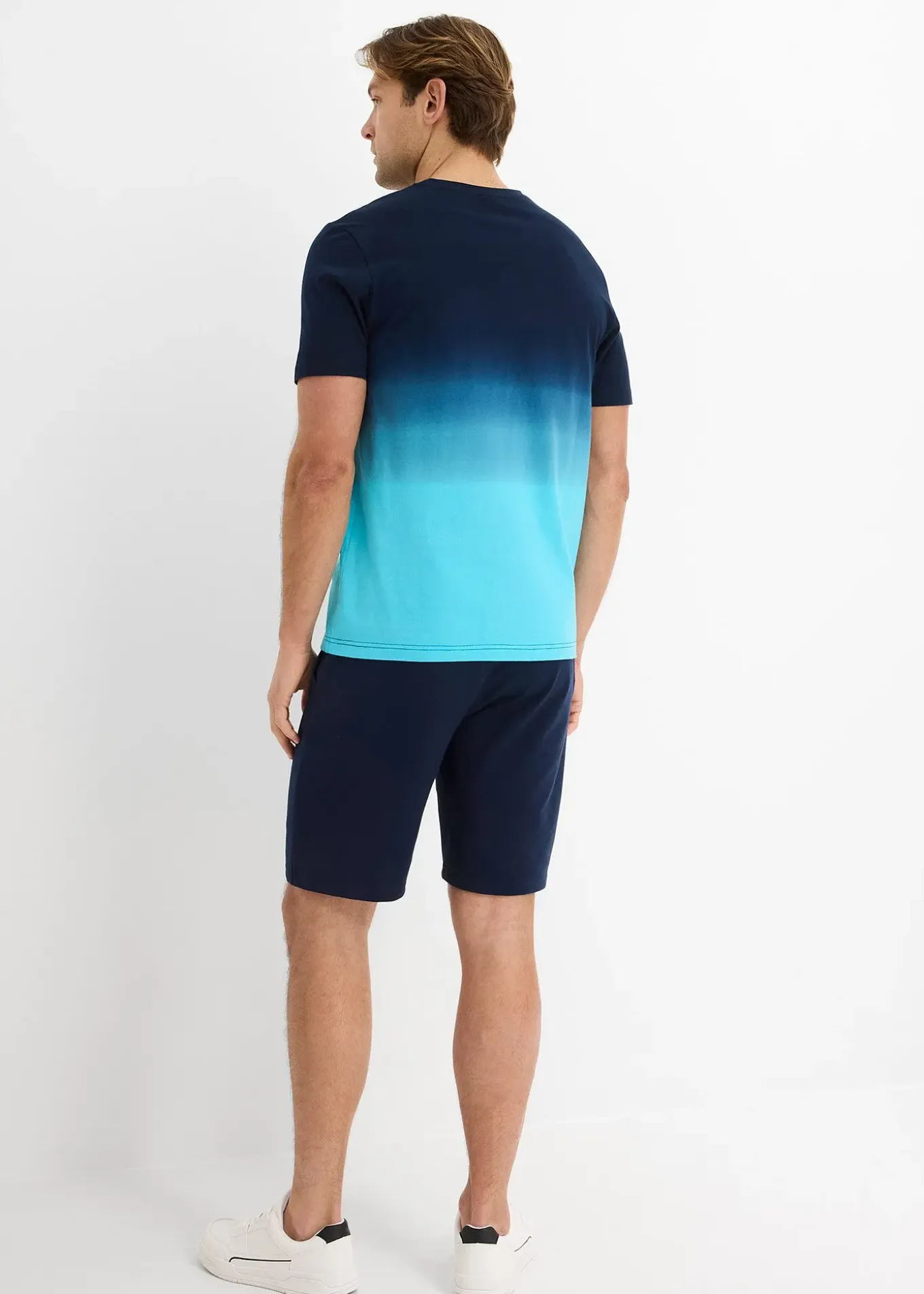 T-shirt et bermuda sweat (ens. 2 pces)