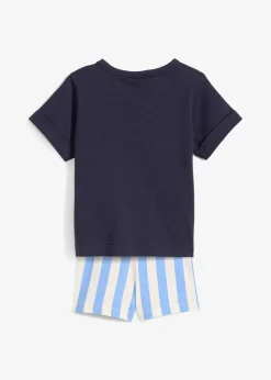 T-shirt et short bébé 100% coton (ens. 2 pces)