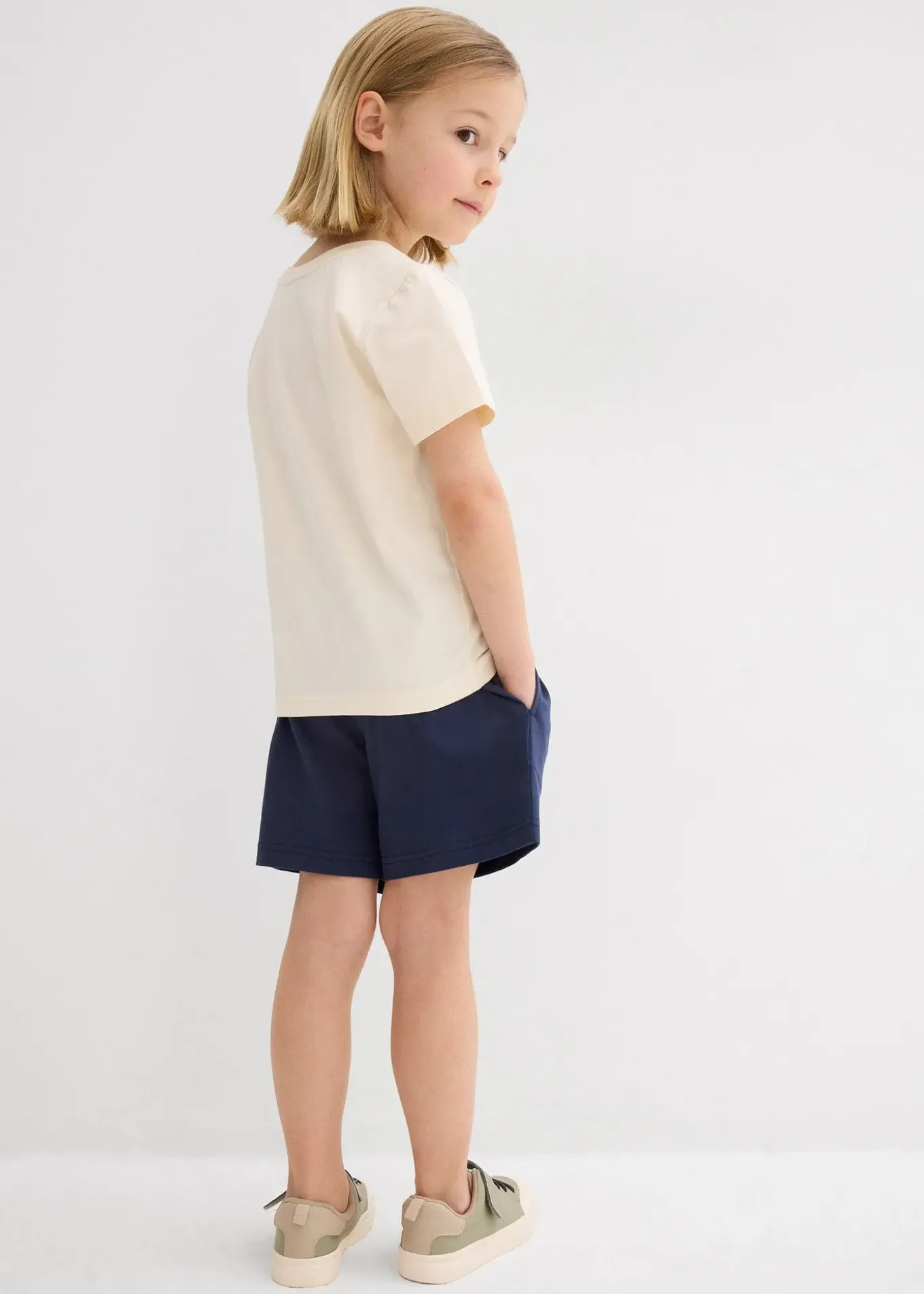 T-shirt et short en jersey coton (ens. 2 pces)
