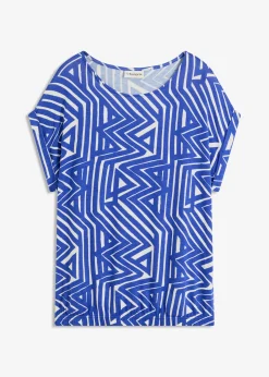 T-shirt fluide et oversize en viscose extensible