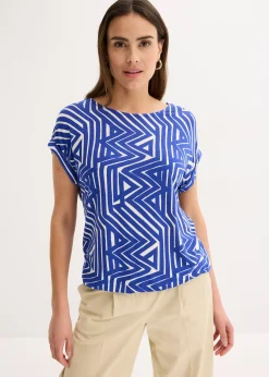 T-shirt fluide et oversize en viscose extensible