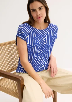 T-shirt fluide et oversize en viscose extensible