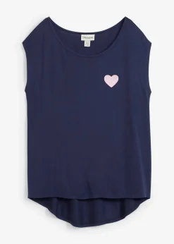 T-shirt fluide, plus long derrière