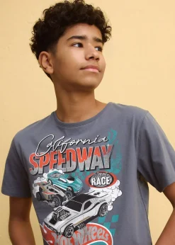 T-shirt Hot Wheels 100% coton