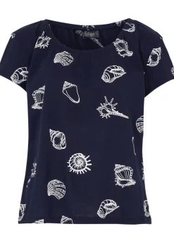 T-shirt imprimé à col rond