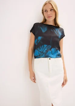 T-shirt imprimé en matière douce