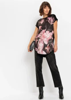 T-shirt imprimé en matière douce