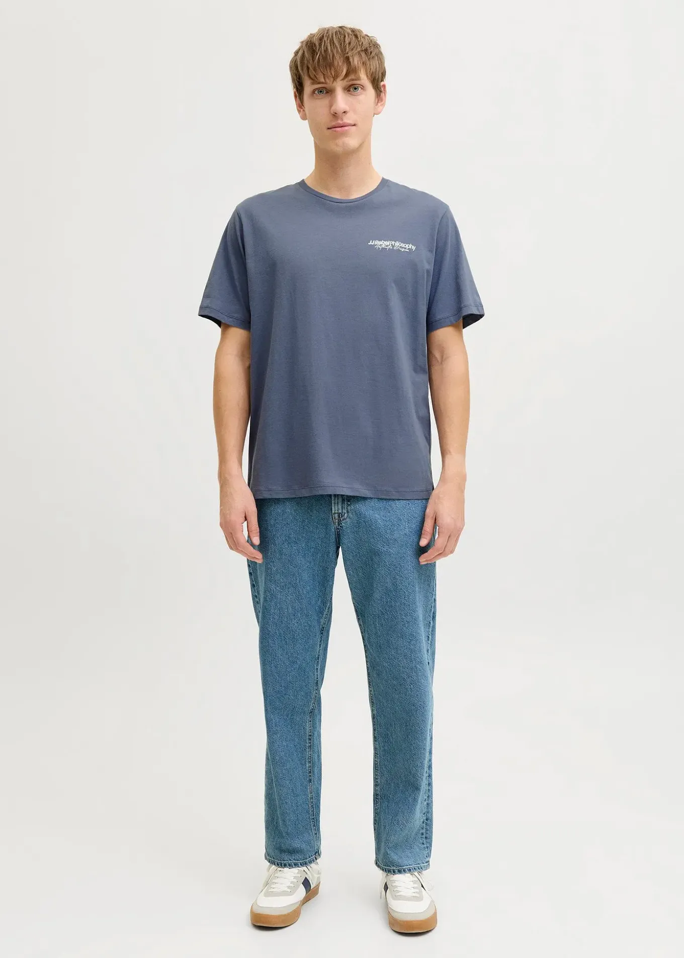 T-shirt JJ REBEL loose, 100% coton