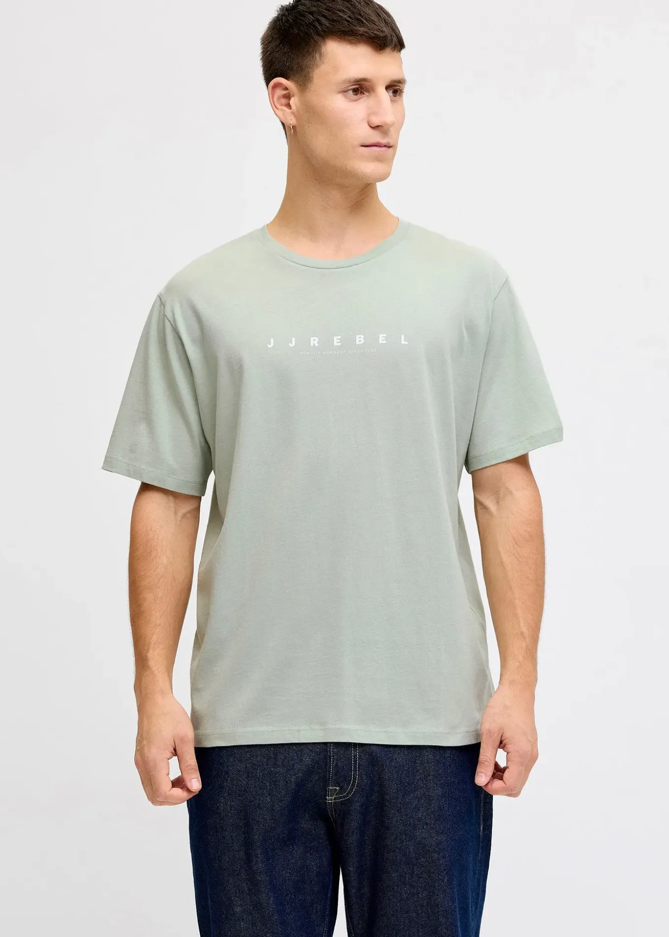 T-shirt JJ REBEL loose, 100% coton