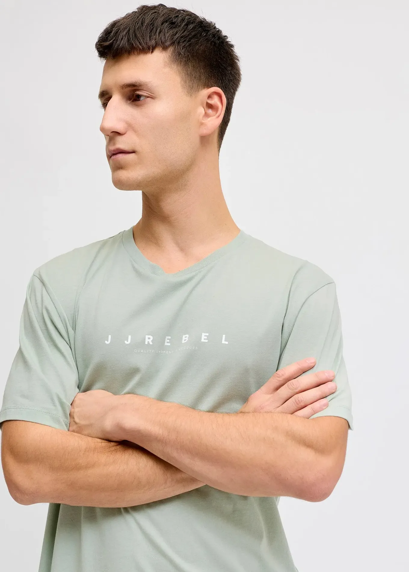 T-shirt JJ REBEL loose, 100% coton