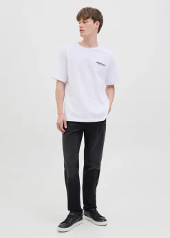 T-shirt JJ REBEL loose, 100% coton