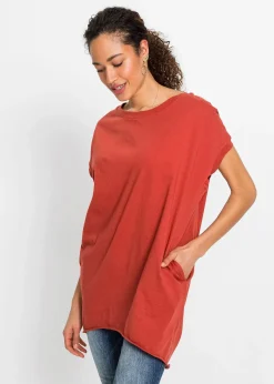 T-shirt long 100% coton