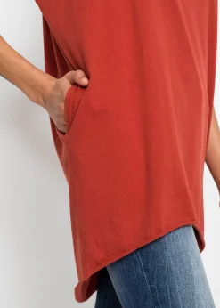 T-shirt long 100% coton