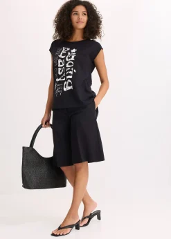 T-shirt long 100% coton