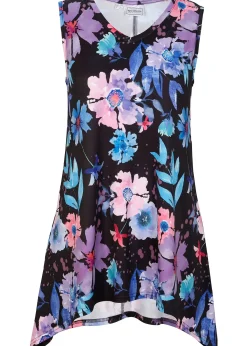 T-shirt long à pans