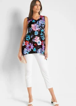 T-shirt long à pans