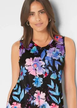 T-shirt long à pans