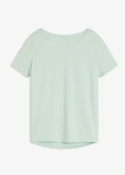 T-shirt long de sport avec décolleté dos