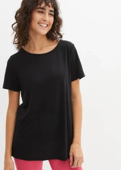 T-shirt long de sport avec décolleté dos