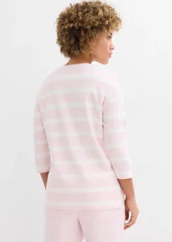 T-shirt long en coton épais