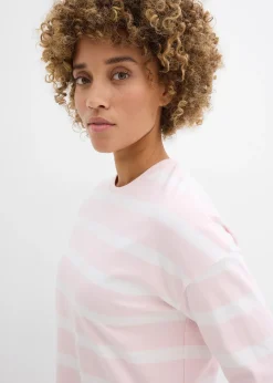 T-shirt long en coton épais