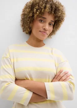 T-shirt long en coton épais