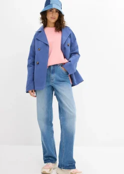 T-shirt long en interlock