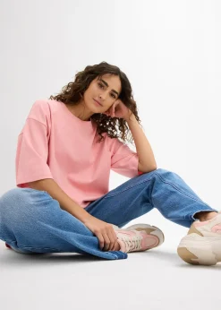 T-shirt long en interlock