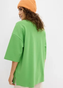 T-shirt long en interlock