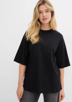 T-shirt long en interlock
