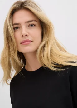 T-shirt long en interlock