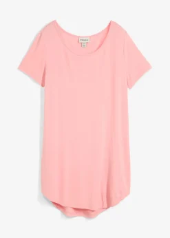 T-shirt long en viscose douce
