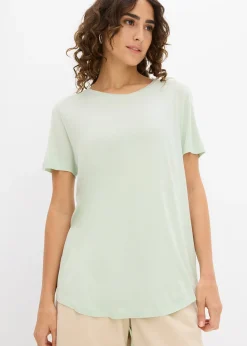 T-shirt long en viscose douce
