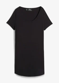 T-shirt long en viscose douce