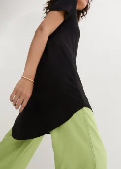 T-shirt long en viscose douce