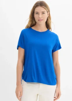 T-shirt long en viscose douce