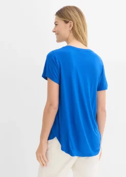 T-shirt long en viscose douce