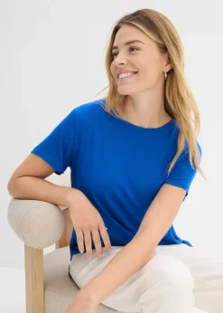 T-shirt long en viscose douce