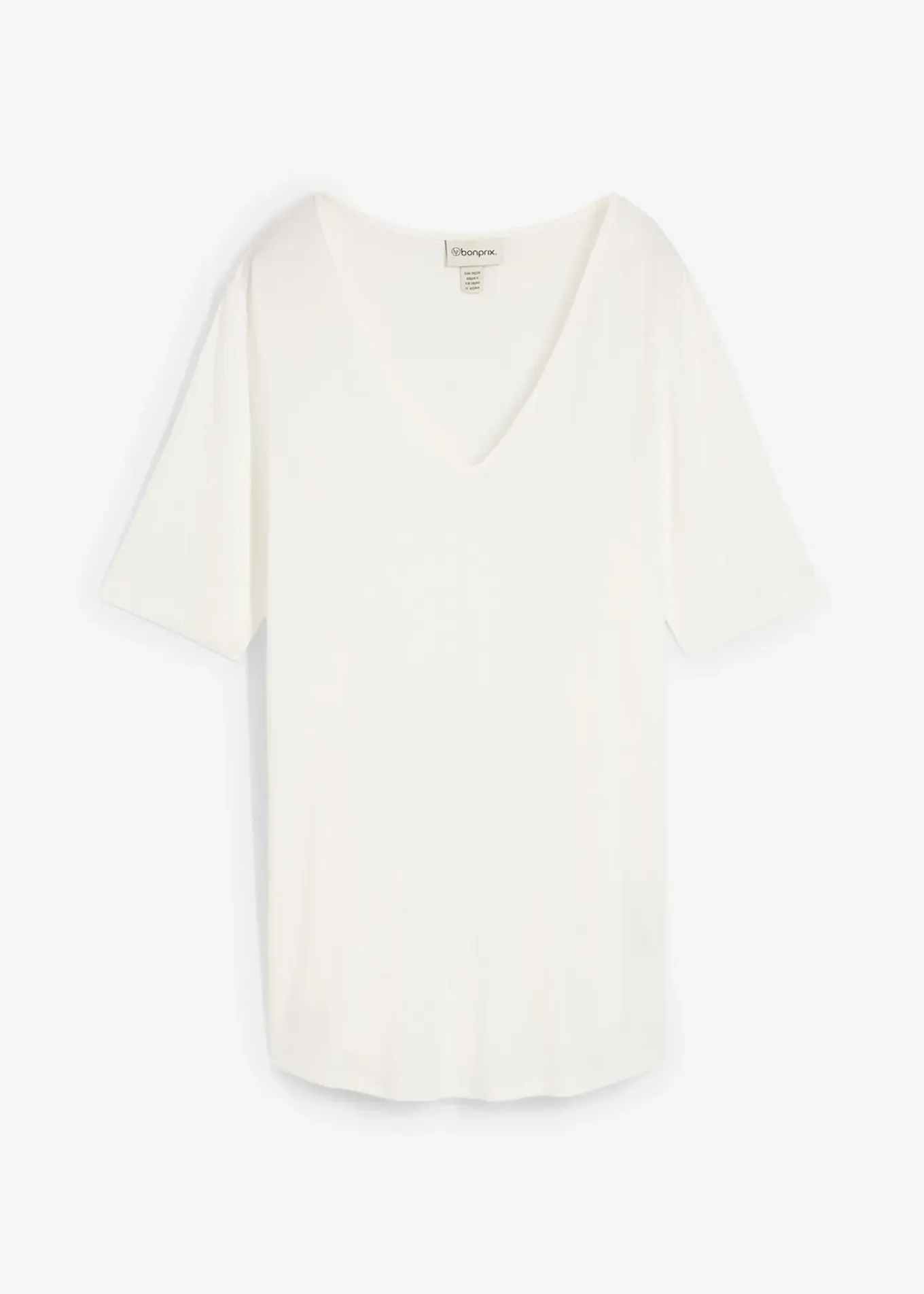 T-shirt long en viscose douce