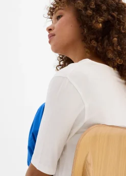 T-shirt long en viscose douce