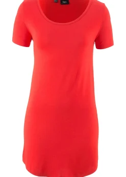 T-shirt long en viscose douce