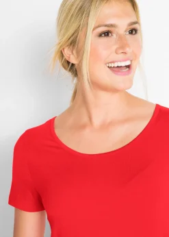 T-shirt long en viscose douce