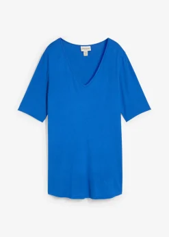 T-shirt long en viscose douce