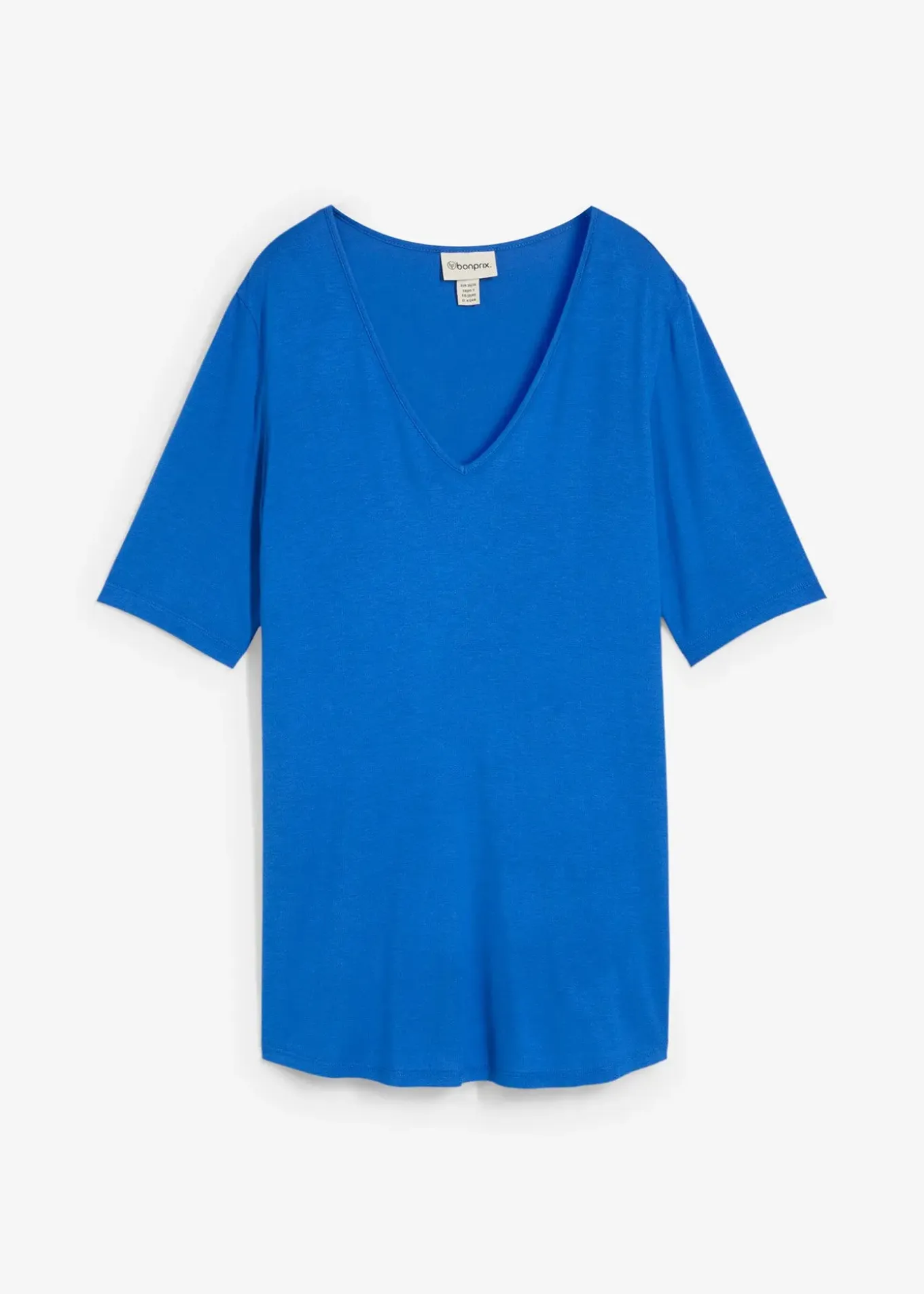 T-shirt long en viscose douce