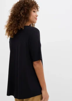 T-shirt long en viscose douce