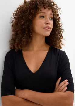 T-shirt long en viscose douce