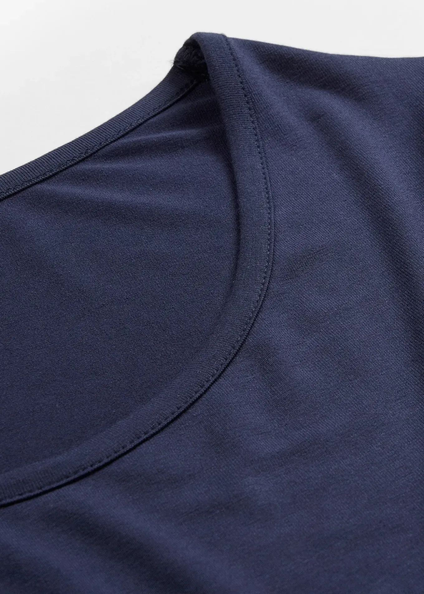 T-shirt long en viscose douce