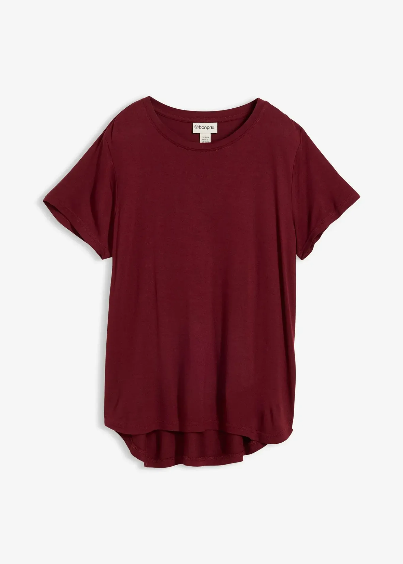 T-shirt long en viscose douce